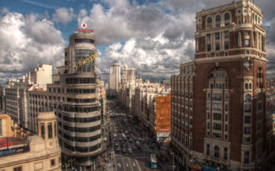 Autobuses eléctricos en Madrid