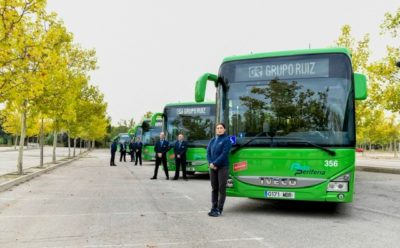 Auto Periferia Presenta 13 Nuevos Autobuses de Alta Ocupación